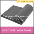 microfiber yoga towel grey color